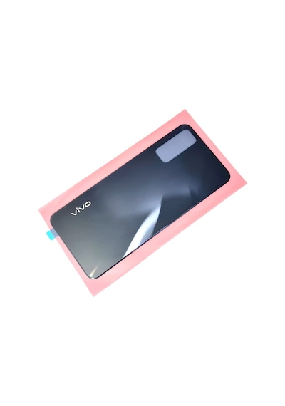 Vivo Y20 Siyah Arka Kapak Batarya Kapağı Pil Kapağı Siyah