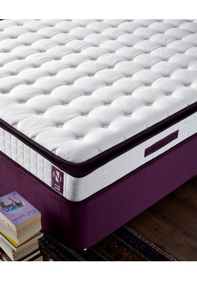 Nironyatak Niron Purple 160X200 Çift Kişilik Pedli Yatak Full Ortopedik Yayl