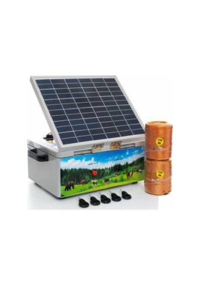 Elektrikli Çit Cihazı Arıcı Seti Ayı Domuz Kovucu