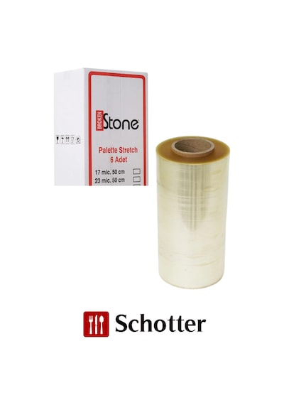 Polietilen Streç Film 45 Cm X 1500 Mt 8 Mic 1 Adet