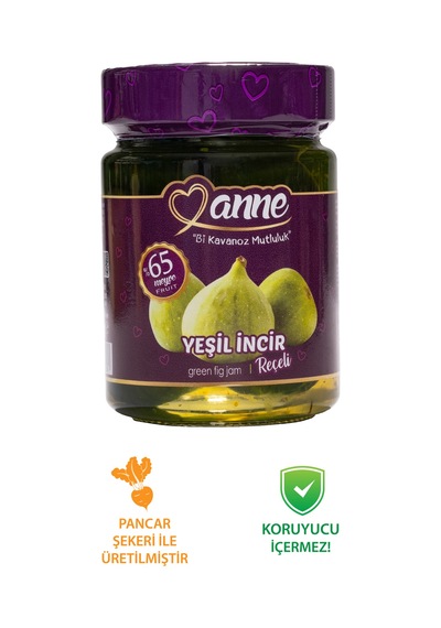 Yeşil Incir Reçeli 400g Koruyucu Içermez