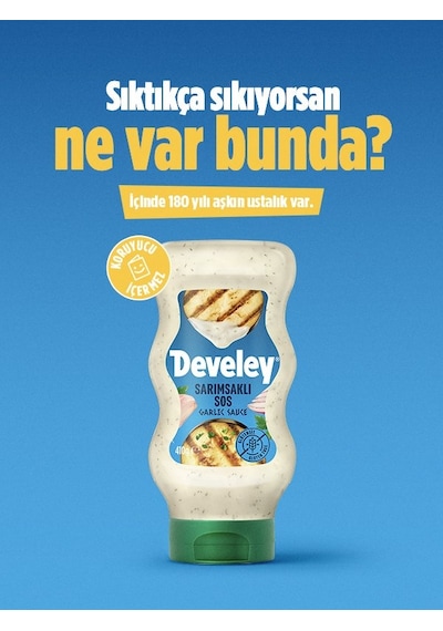 410 Gr Sarımsaklı Sos-develey X 3 Adet