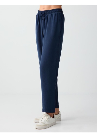 Jimmy Key Jimmy Key Lacivert Normal Paça Yüksek Bel Modal Dokuma Pantolon 6sw186563494