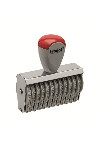 Trodat 4 Mm 12 Hane Numaratör 115412