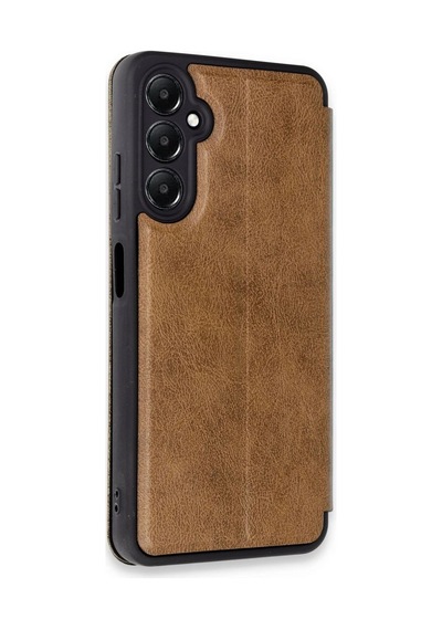 Samsung Galaxy Uyumlu, A05s Kılıf Flip Cover - Taba