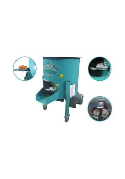 Şen Makina Ceviz Kabuğu Soyma Makinesi 100 KG 200 L Kapasiteli