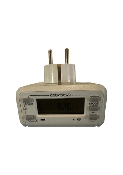 Ayrex Cata Ct-9182 Dijital Zaman Saati, 3680w, 16 Amper, Beyaz Ct-9182