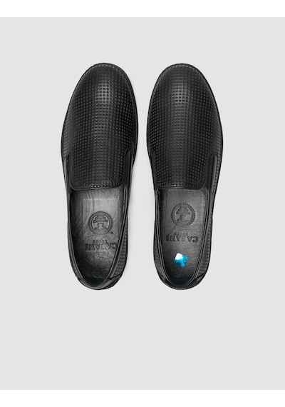 Cabani Kylata %100 Hakiki Deri Siyah Erkek Loafer