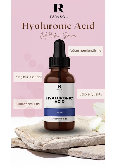 Rawsol Hyaluronic Acid Cilt Bakım Serumu 30 ML