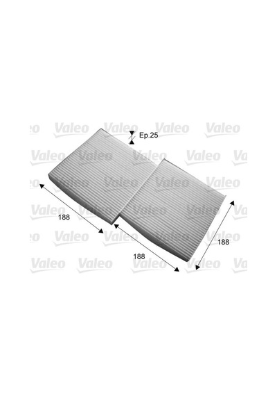 Valeo  715714 Polen Filtresi Takımı Bmw F25 F26 64319312318