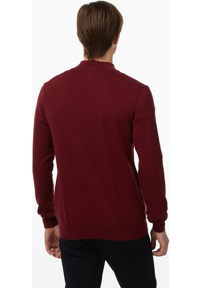 Nautica Erkek Bordo Classic Fit Kazakdüzs57104t
