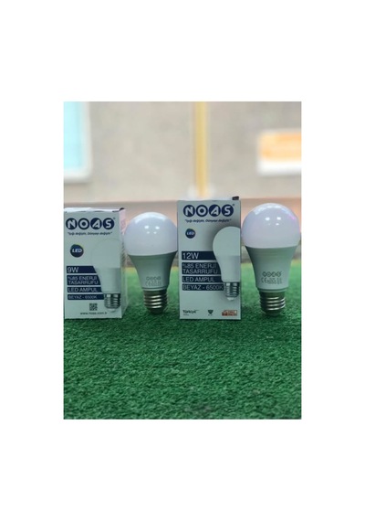 9w/6500k E27 Led Ampul 20'li Beyaz
