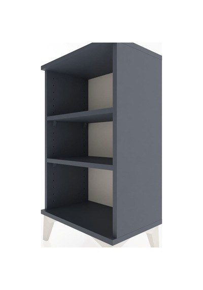 Arges Komodin 2 Raflı 44x30x80 Antrasit-antrasit Antrasit
