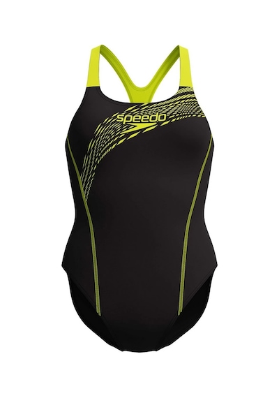 Speedo Tek Parça Kadın Yüzme Mayosu Siyah-yeşil Siyah-yeşil
