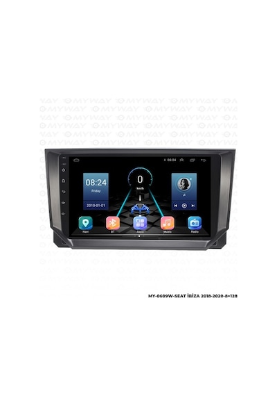 Myway Seat Ibiza Android Multimedya Carplay Navigasyon Ekran - 8gb Ram+128 Gb Hdd - Myway