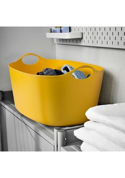 Ikea Torkıs Çamaşır Sepeti, Sarı, 35 Lt