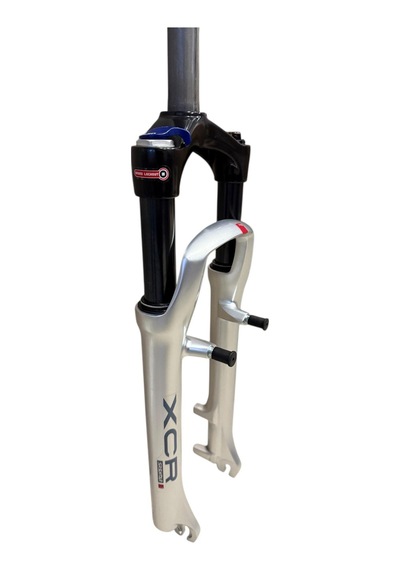 Sr Suntour Xcr 26" Jant Kilitlenebilir Bisiklet Maşası 1-1/8 Qr Amortisörlü Maşa V-fren Disk Fren Gri