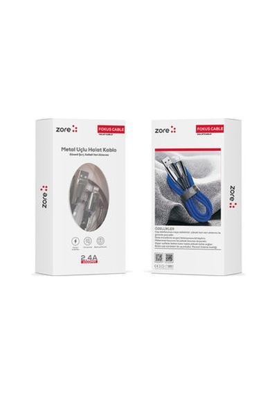 Lexroo Lightning Focus Usb Kablo - Mavi