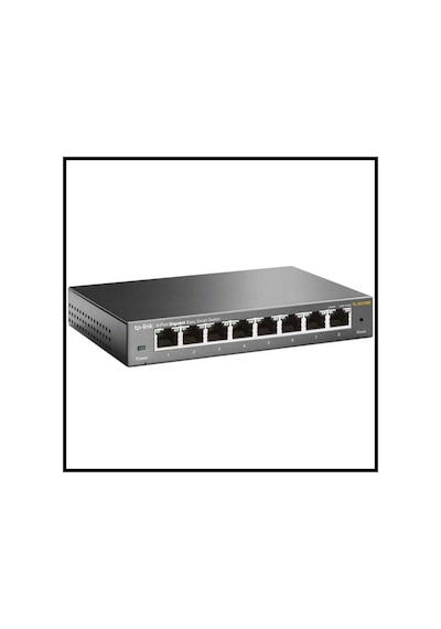 Tp-lınk Tl-sg108e, 8 Port, Gigabit, Metal Kasa, Easy Smart, Yönetilebilir, Masaüstü Switch
