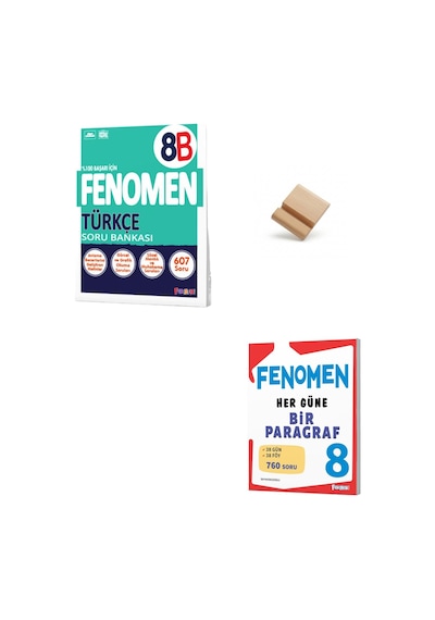 Fenomen Lgs 2027 8. Sınıf B Serisi Türkçe Ve Her Güne Bir Paragraf Soru Bankası+ Telefon Standı