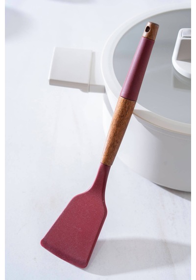 Evero Silikon Spatula - 28 Cm Bordo