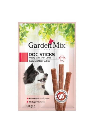 Kuzu Etli Köpek Stick Ödül 3lü, 580-202