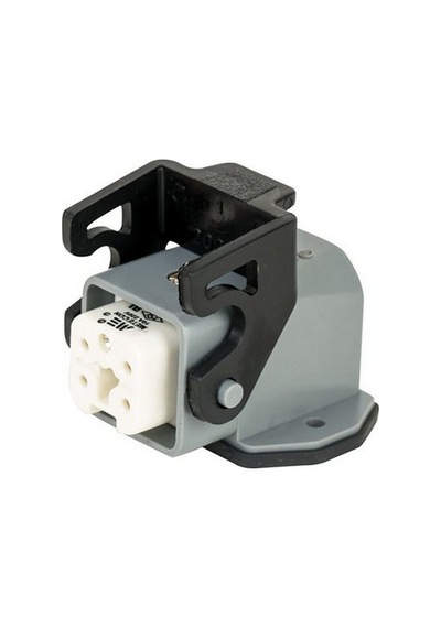 Mete Enerji 5x10a. Çoklu Termoplastik Eğik Makine Prizi 403077