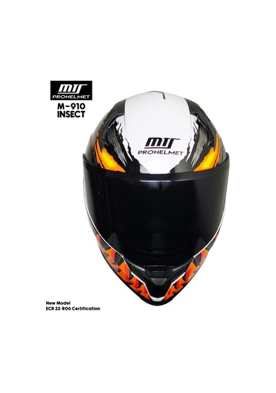 Mts M-910 Full Face Kask Insect Renkli