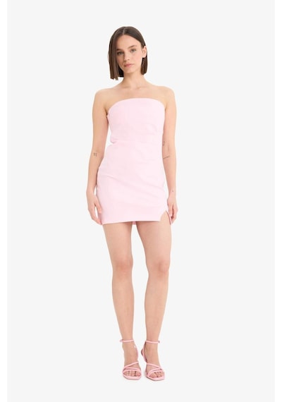 DeFacto Coool Bodycon Vücudu Saran Straplez Mini Elbise C6342AX25SMPN343 DeFacto Coool Bodycon Vücudu Saran Straplez Mini Elbise C6342AX25SMPN343