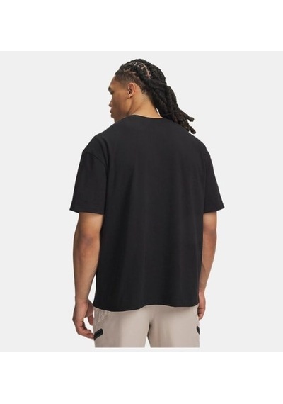 Under Armour Ua M Hwt Metal Logo Ss Siyah