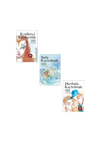 Haritada Kaybolmak Kraliçeyi Kurtarmak Suda Kaybolmak 3 Kitap Set