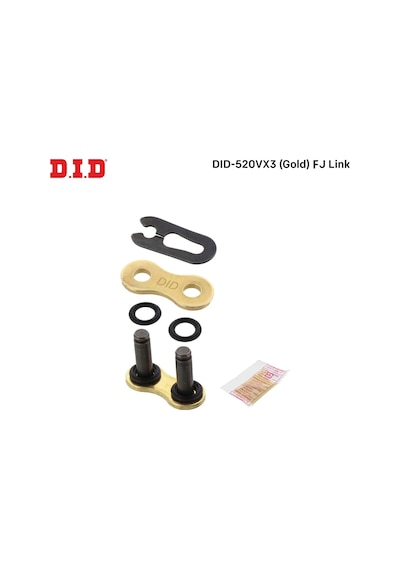 Dıd-520vx3 Gold F J Birleştirici Bakla Yamaha Yzf R25 250cc 2015-2024