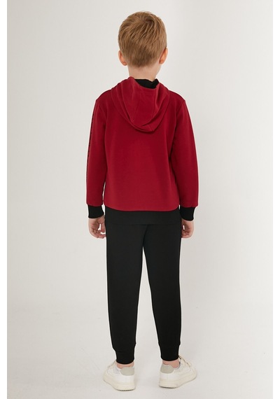 U.s. Polo Assn With Pockets Bordo Erkek Çocuk Eşofman Takımı U.s. Polo Assn With Pockets Bordo Erkek Çocuk Eşofman Takımı