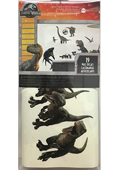 Jurassic World Fallen Kingdom Soy Ve Yapıştır Duvar Çıkartmaları, Roommates'ten Rmk3798scs Diğer