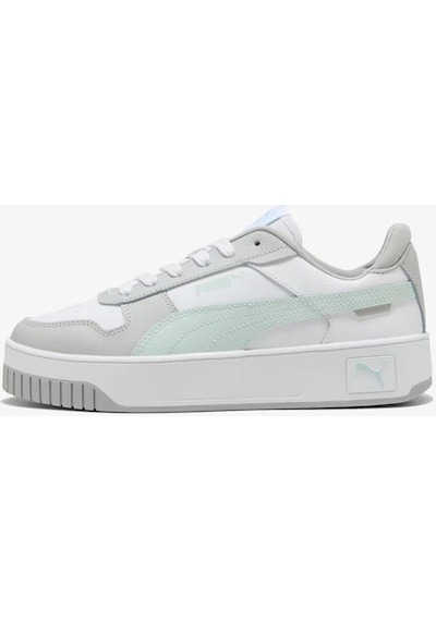 Puma 38939043 Carına Street Whıte Peaceful Blue Kadın Sneaker Beyaz