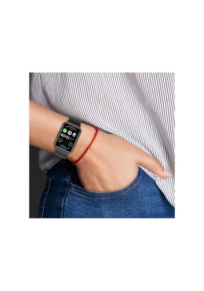 Huawei Watch Fit 2 Uyumlu Manyetik Milano Loop Metal Hasır Kordon Şık, Ayarlanabilir, Nefes Alabilir Tasarım - Pembe Çok Renkli Huawei Watch Fit 2 Uyumlu Manyetik Milano Loop Metal Hasır Kordon Şık, Ayarlanabilir, Nefes Alabilir Tasarım - Pembe Çok Renkli