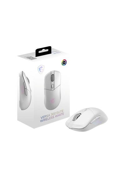 Gg Versa 300 Elıte Wıreless Whıte 65 Gram Gamıng Mouse 26000 Dpı 1000 Hz / 1ms Pıxart Paw-3395dm Omron Mıcro Swıtch Rgb Led