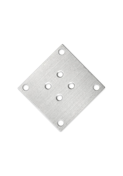 Bohem 73 Cm 4 Adet Doğal Ahşap Boyasız Silindir Sehpa Ayağı - 4 Adet 8x8 Metal Montaj Aparatı 6395751