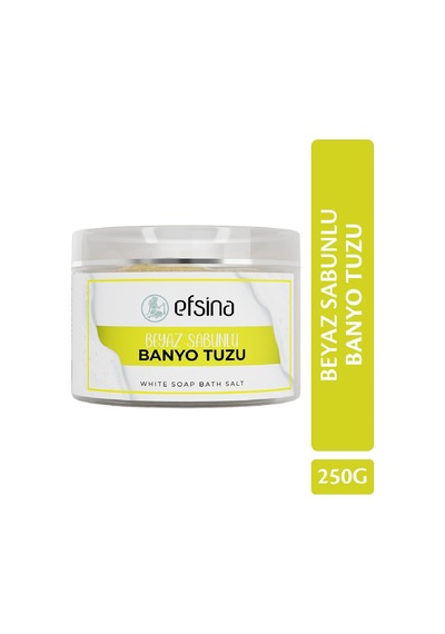 Efsina Beyaz Sabunlu Banyo Tuzu 250 G Ayak Ve Vücut Bakım Tuzu