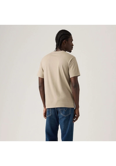 Levi's Original Housemark Erkek Standart Tişört - 008bt-0001 Bej