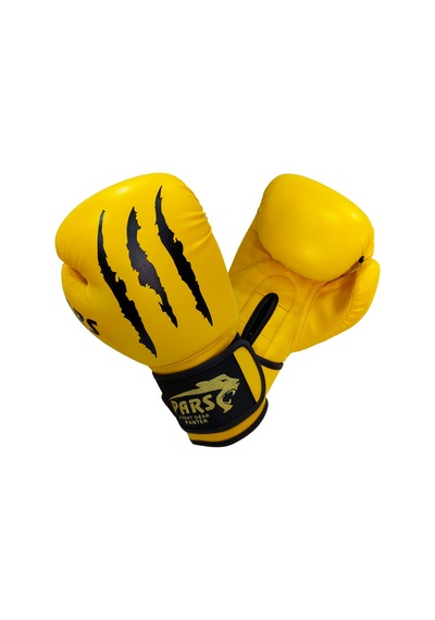 Pars Panter Boks Kick Boks Muay Thai Eldiveni Sarı