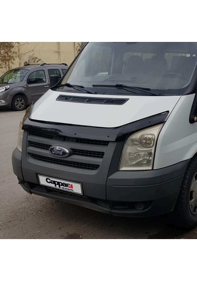 Cappafe Ford Transit Ön Kaput Koruyucu Rüzgarlık 4Mm Abs 06-13