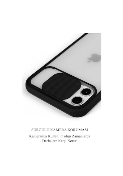 Xiaomi Redmi Note 9 Pro Açilir Kapanir Kamera Korumali Kilif 496037606