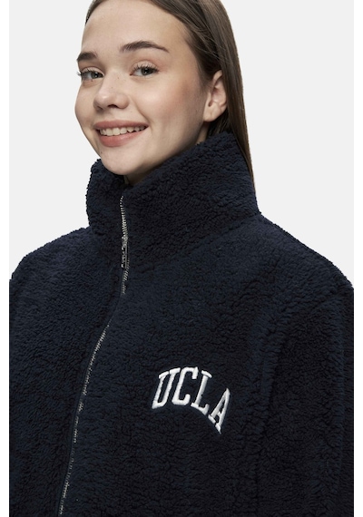 Ucla Yuna Lacivert Polar Polar Standard Fit Kadın Ceket - Lacivert