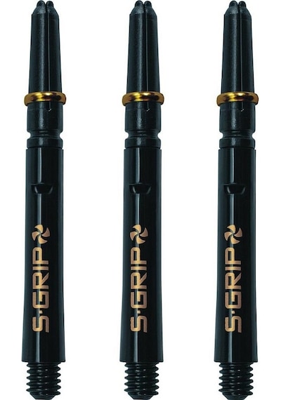 Harrows Supergrip Spin Dart Shafts Short-Şeffaf