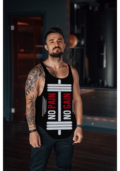 Ndrsports Fitness Atlet Tank Top Dijital Baskı (530689389)