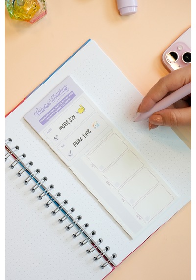 Victorias Journals Haftalık Planla Ma Post-it 75x200 Mm 25 Yaprak