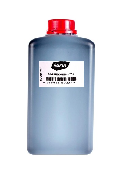 Karin Hat Mürekkebi N 707 Siyah 1000Ml