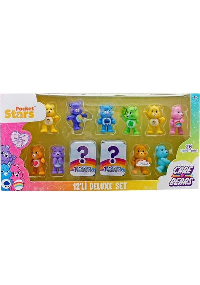 Care Bears Mini Koleksiyon Figürleri 12'li Paket - 1 Adet