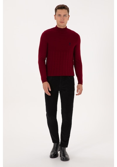 U.S. Polo Assn. Erkek Siyah Kanvas Pantolon 50310150-VR046 U.S. Polo Assn. Erkek Siyah Kanvas Pantolon 50310150-VR046